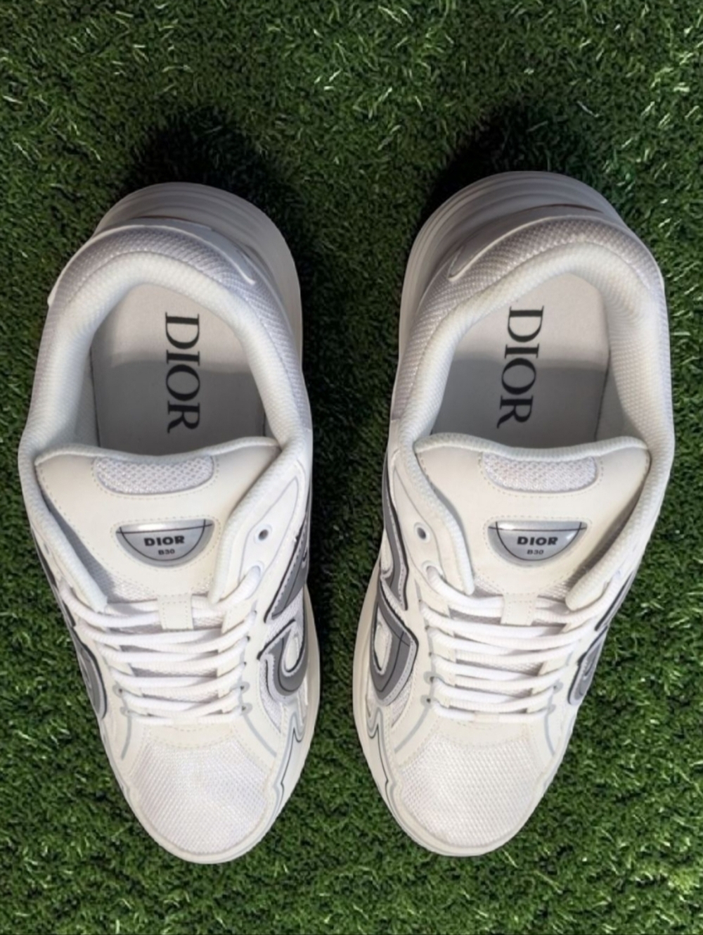 Dior B30 White Grey Size 10 Replacement Box - Picture 4 of 6